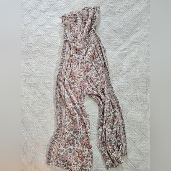 American Eagle Outfitters Boho Floral Jumpsuit - - Picture 4 of 5